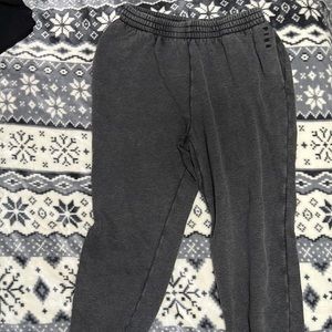 dark grey PINK sweatpants